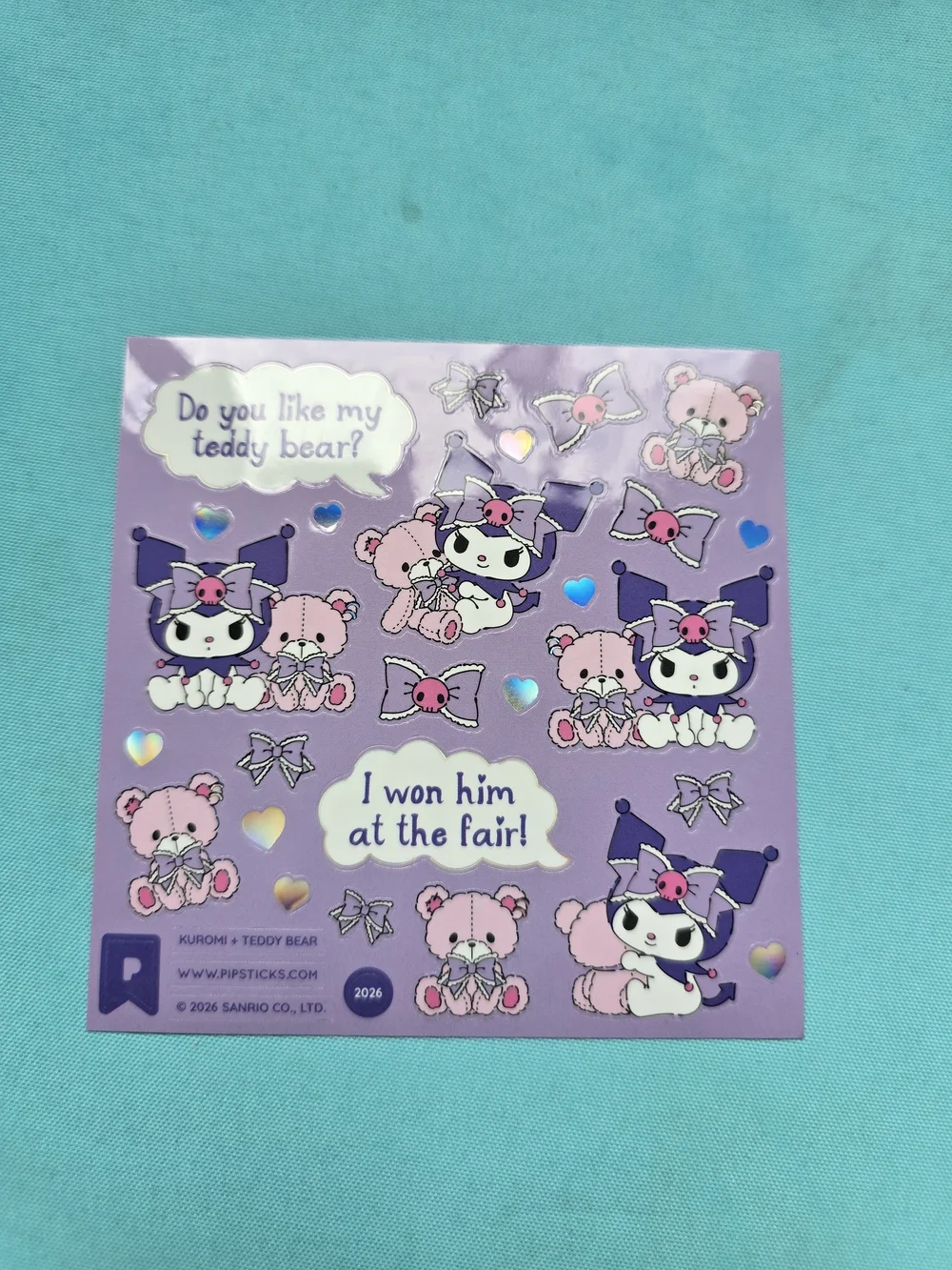 Kuromi Sanrio 5 Pc Set